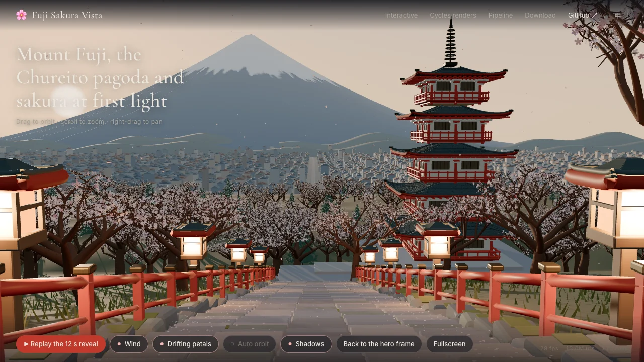 Fuji Sakura Vista 截圖 1